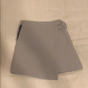 XS miniskirt grey